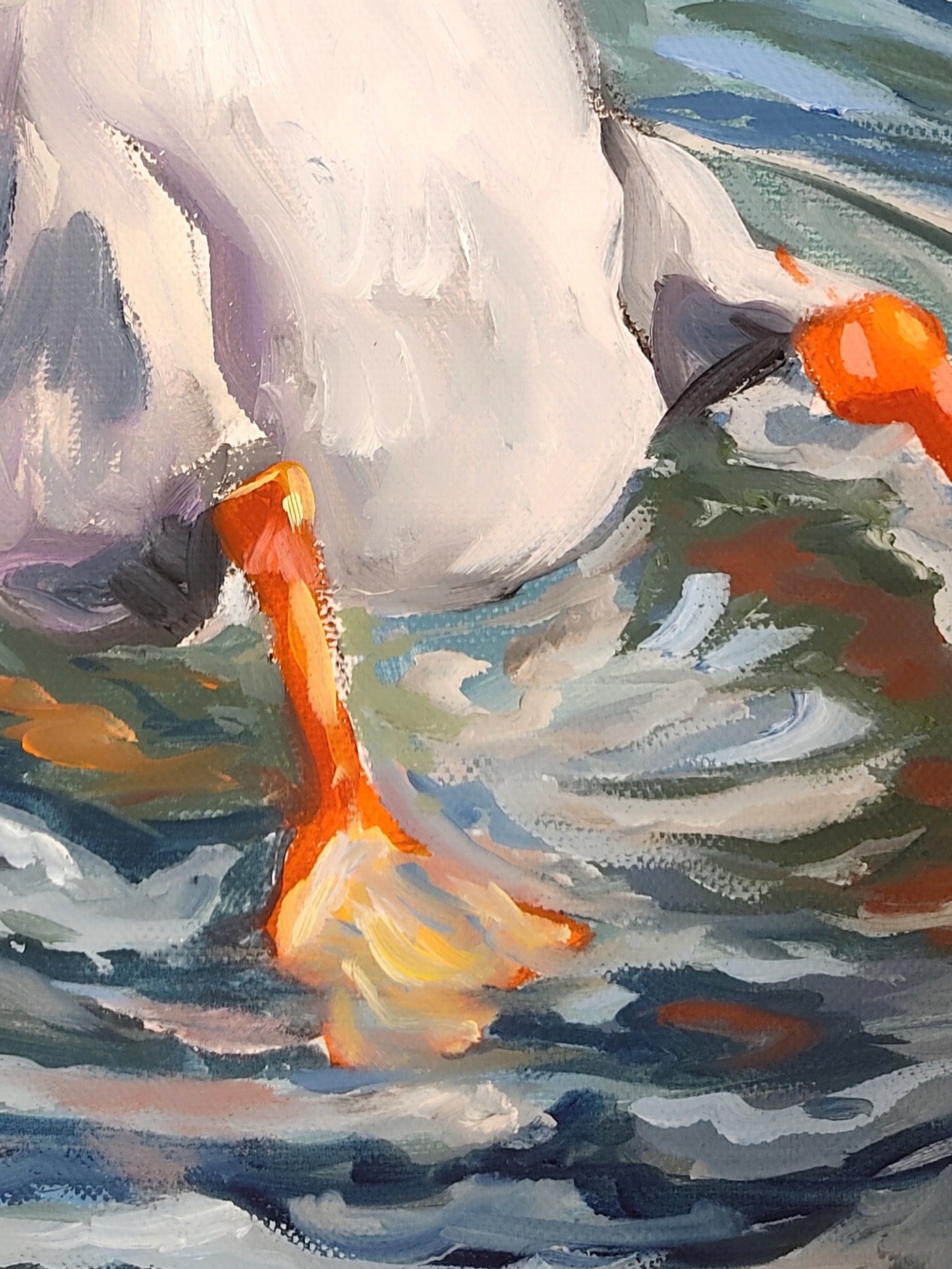 Upside down duck